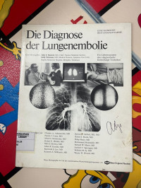 Image of Die Diagnose der Lungenembolie