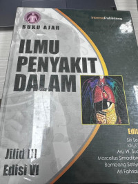 Image of Ilmu Penyakit Dalam Jilid III
