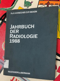 Image of Jahrbuch der Radiologie 1988