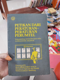 Image of Petikan dari Peraturan-Peraturan Perumtel