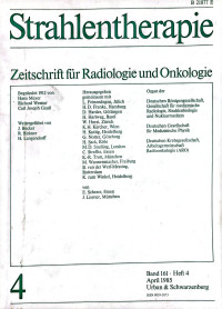 Image of Strahlentherapie: Eine Einführung in die radiologische Onkologie
